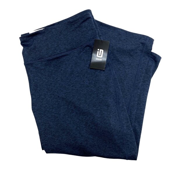 Ideology Crop Leggings, Size XXL, Blue, High Rise Front Pocket Flex Stretch, NEW - Picture 3 of 16